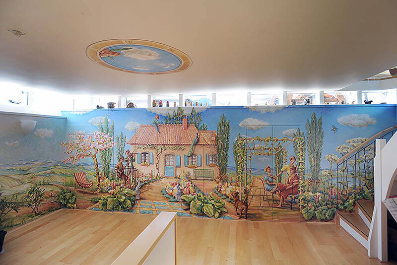 Kunsttoepassing van Therese van Gelder