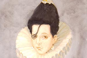 Schilderij van Therese van Gelder – olie en acryl op doek   